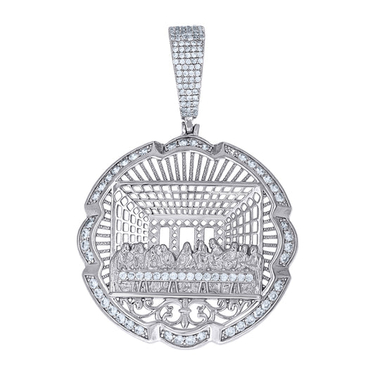 925 Sterling Silver Cz Pendant