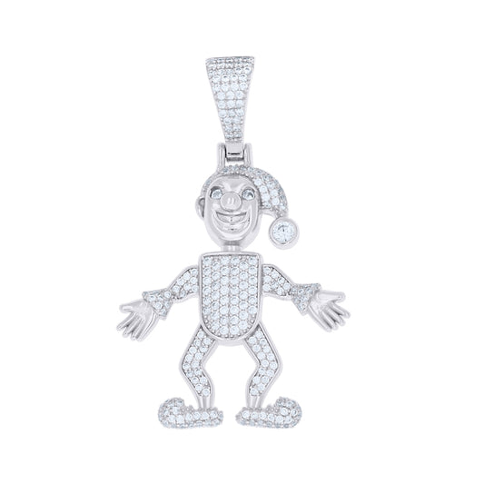 925 Sterling Silver Cz Pendant