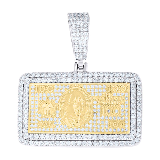 925 Sterling Silver Cz Pendant