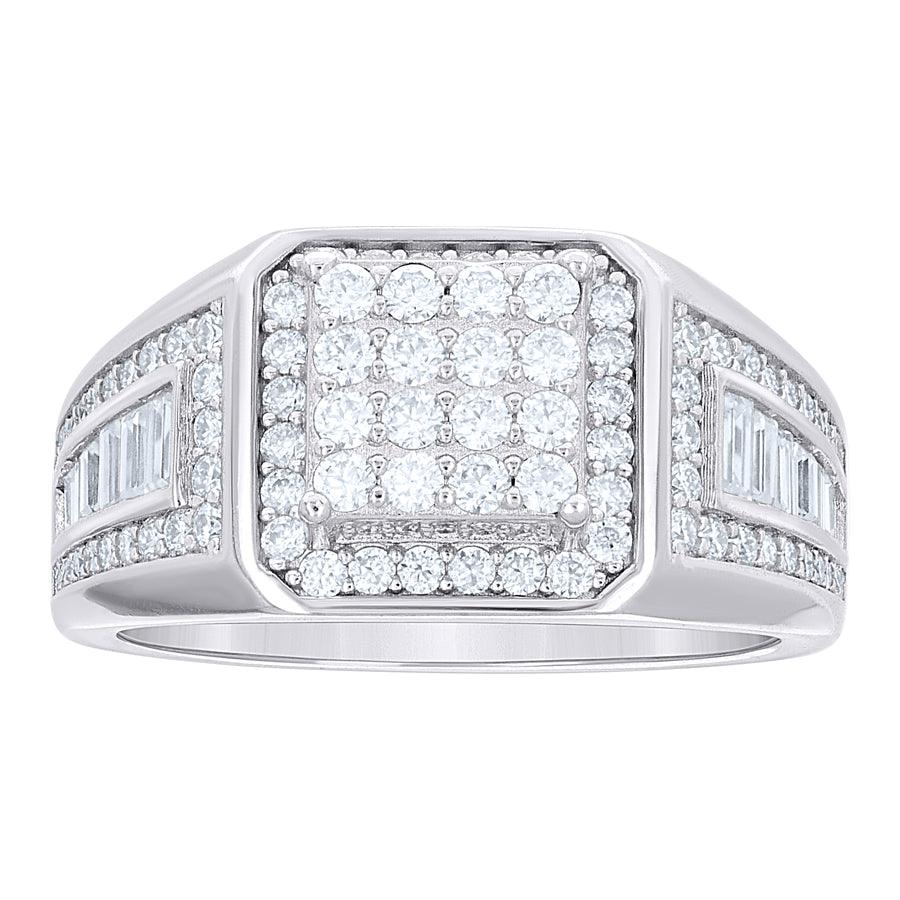 925 Sterling Silver Cz Ring