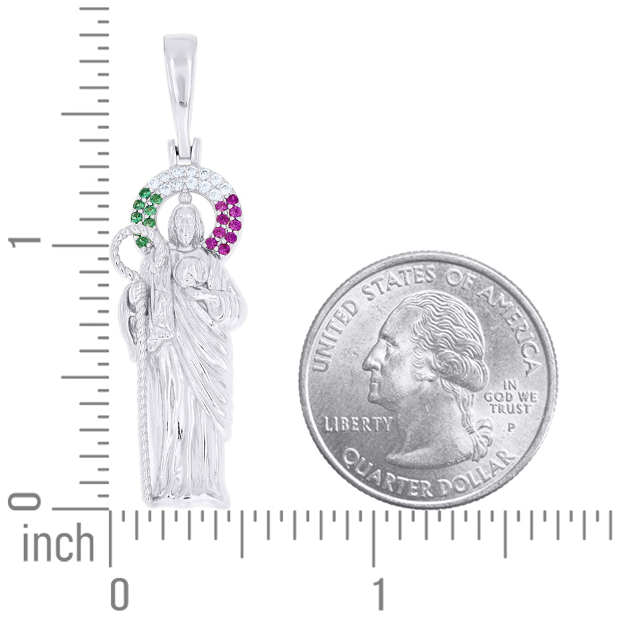 925 Sterling Silver Cz Pendant