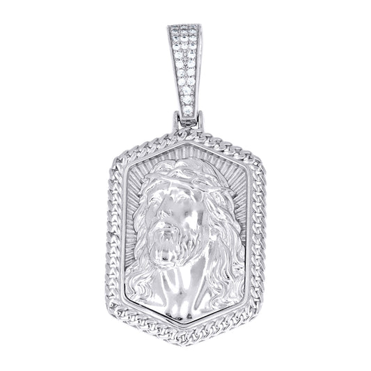 925 Sterling Silver Cz Pendant