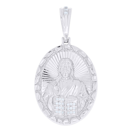 925 Sterling Silver Cz Pendant