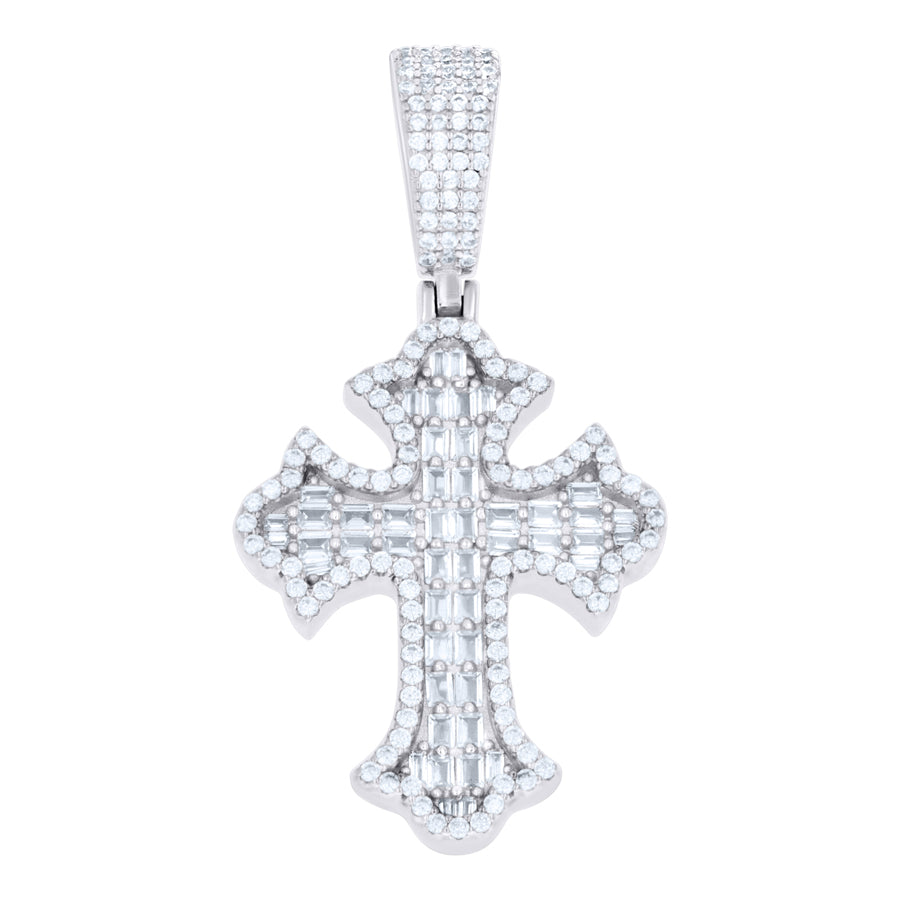 925 Sterling Silver Cz Pendant
