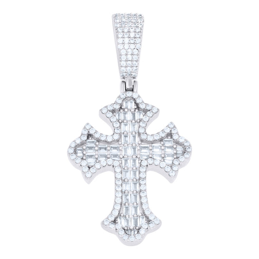 925 Sterling Silver Cz Pendant
