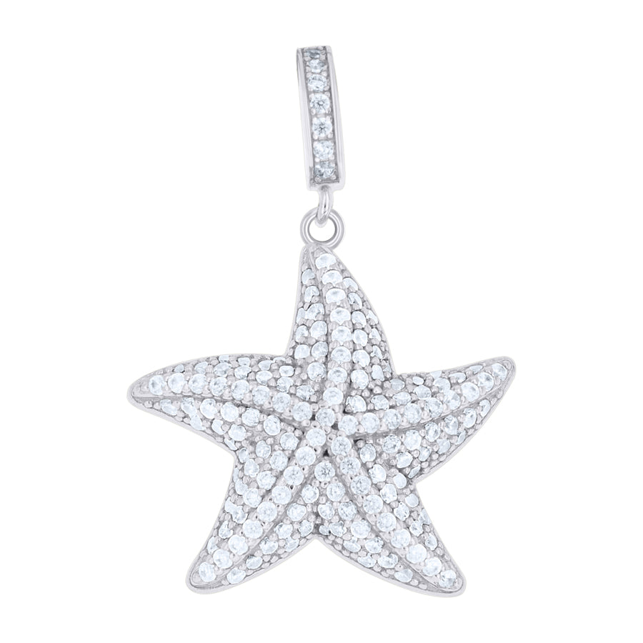 925 Sterling Silver Cz Pendant