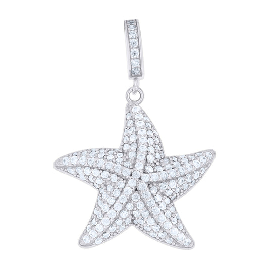 925 Sterling Silver Cz Pendant