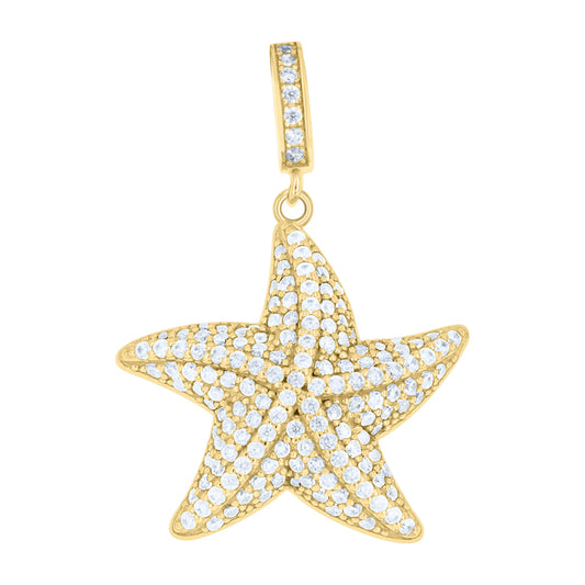 925 Sterling Silver Cz Pendant