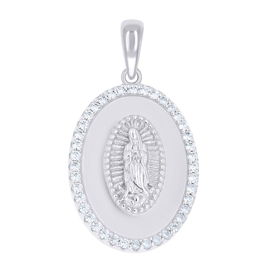 925 Sterling Silver Cz Pendant