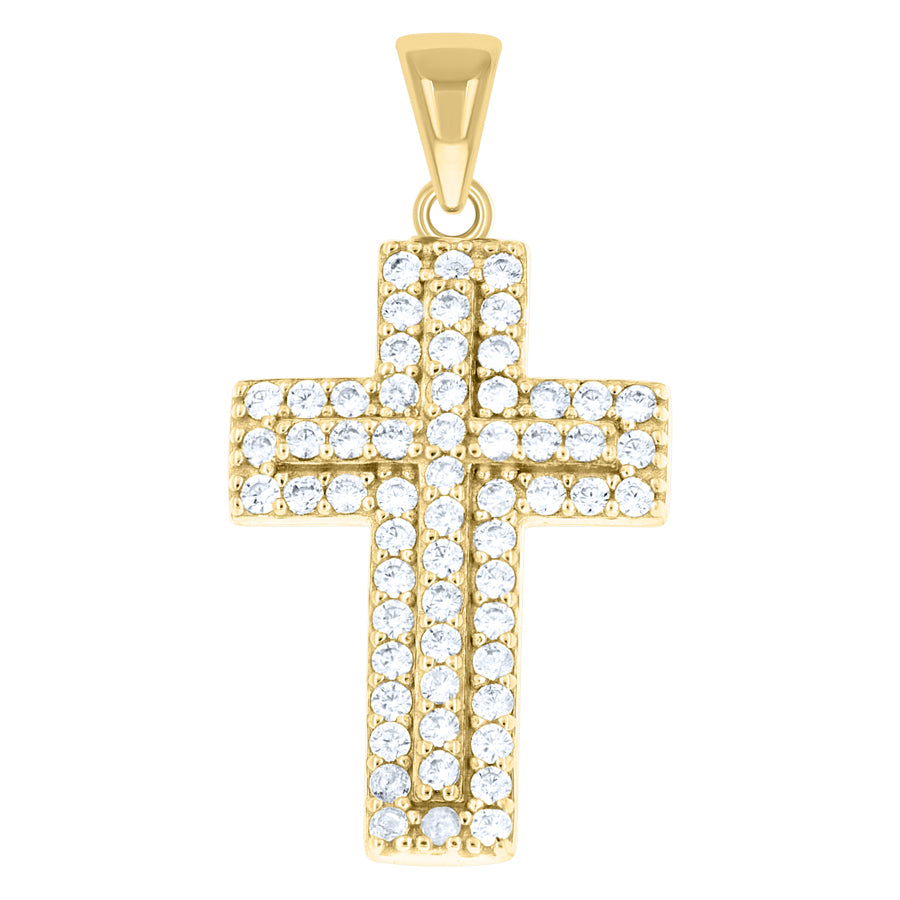 925 Sterling Silver Cz Pendant
