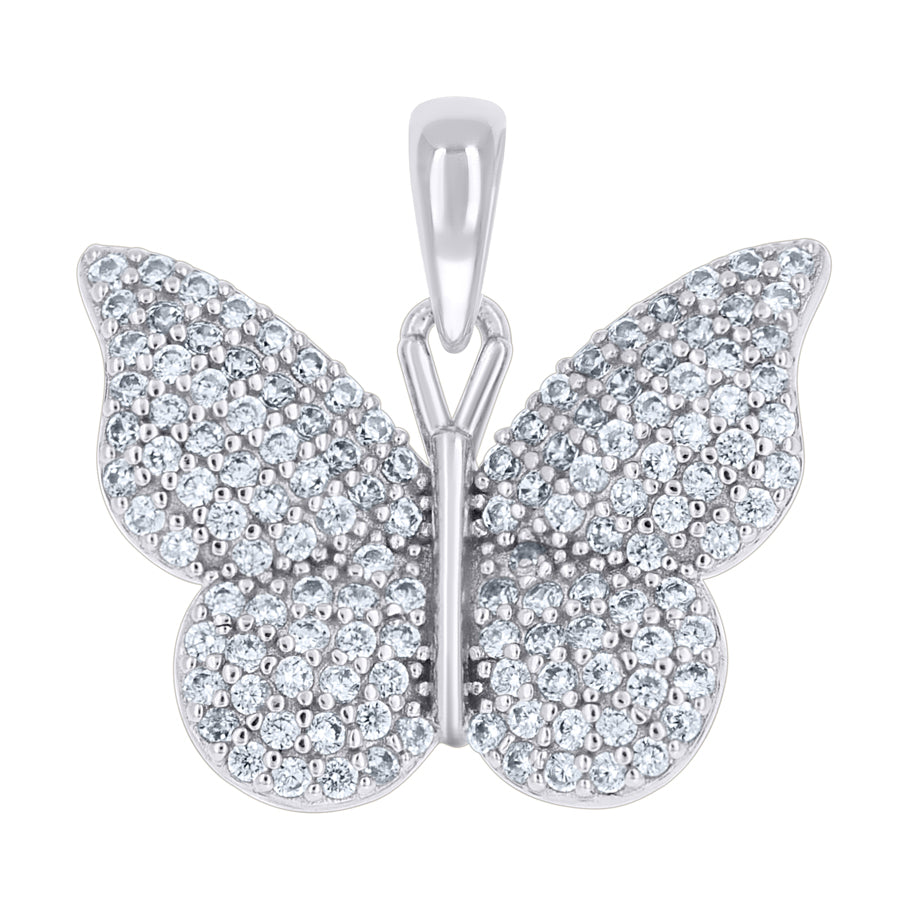 925 Sterling Silver Cz Pendant