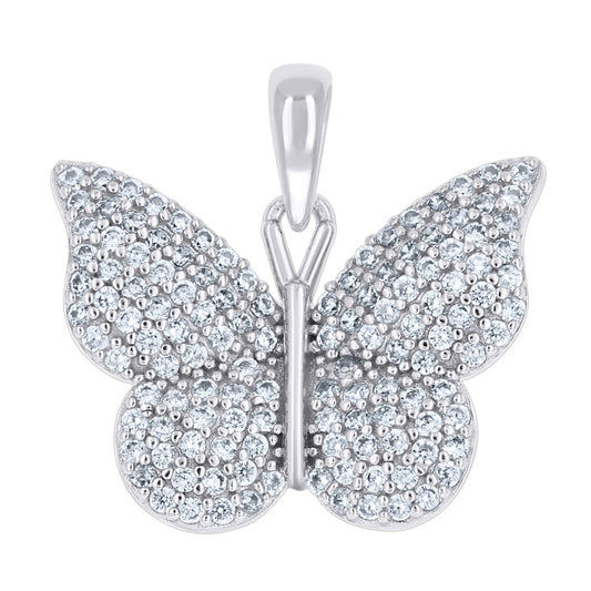 925 Sterling Silver Cz Pendant