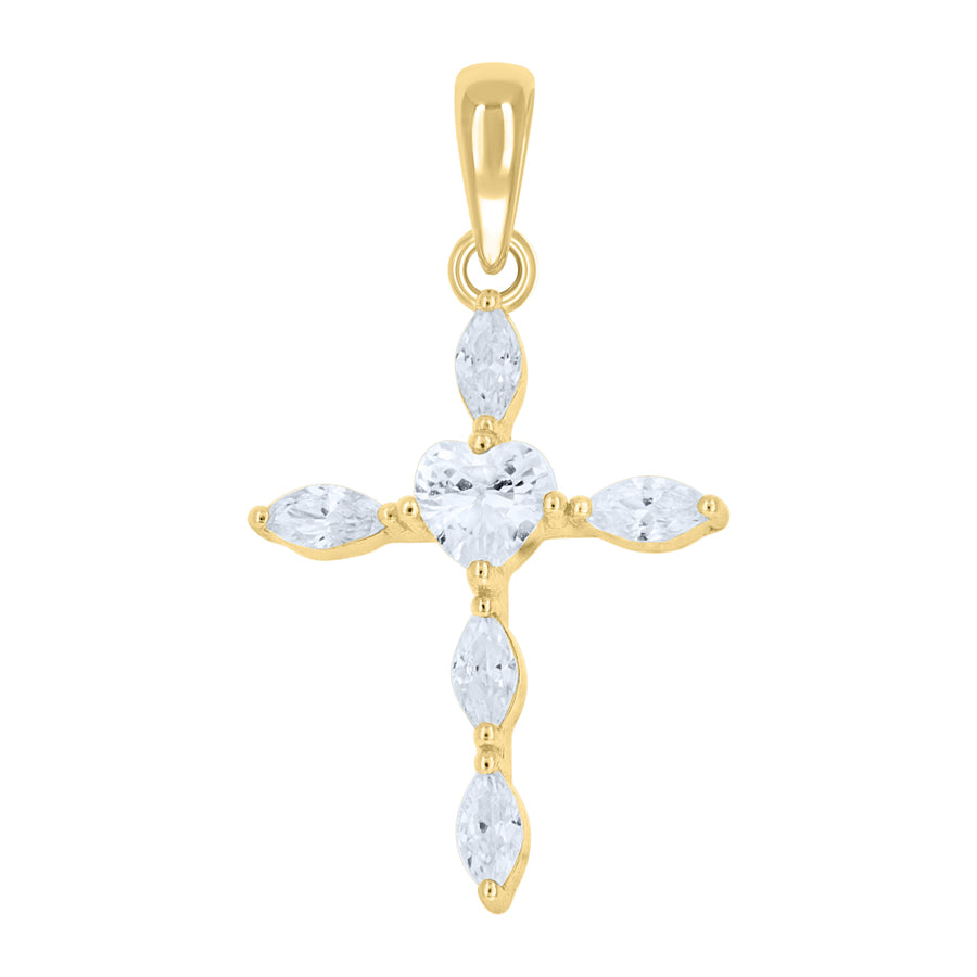 925 Sterling Silver Cz Pendant