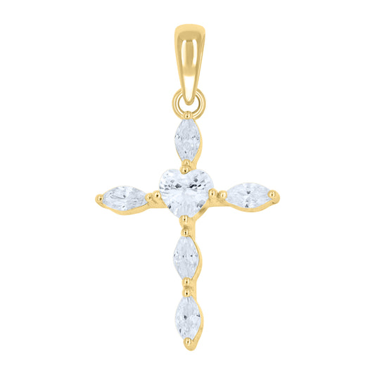 925 Sterling Silver Cz Pendant