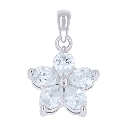 925 Sterling Silver Cz Pendant