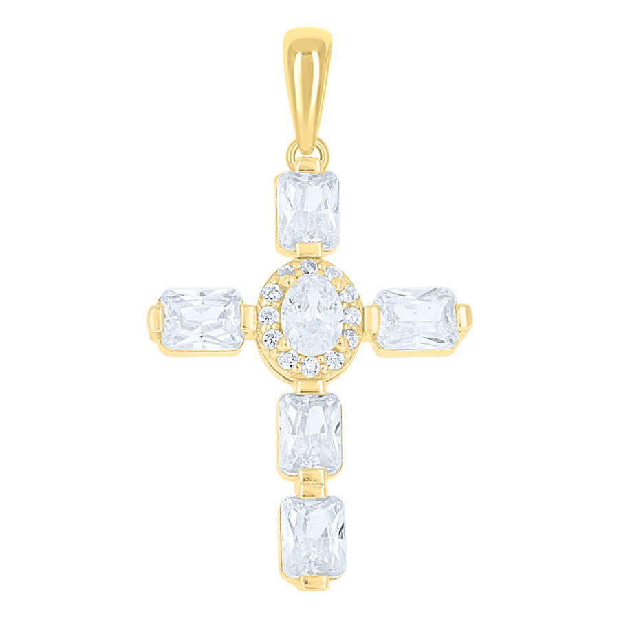 925 Sterling Silver Cz Pendant