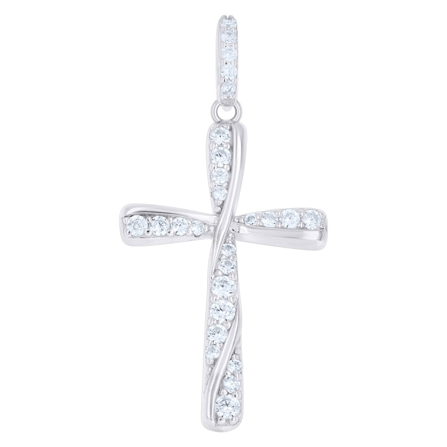 925 Sterling Silver Cz Pendant