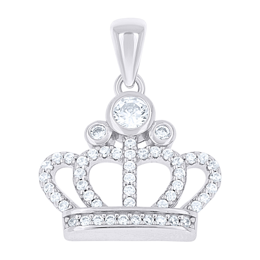 925 Sterling Silver Cz Pendant
