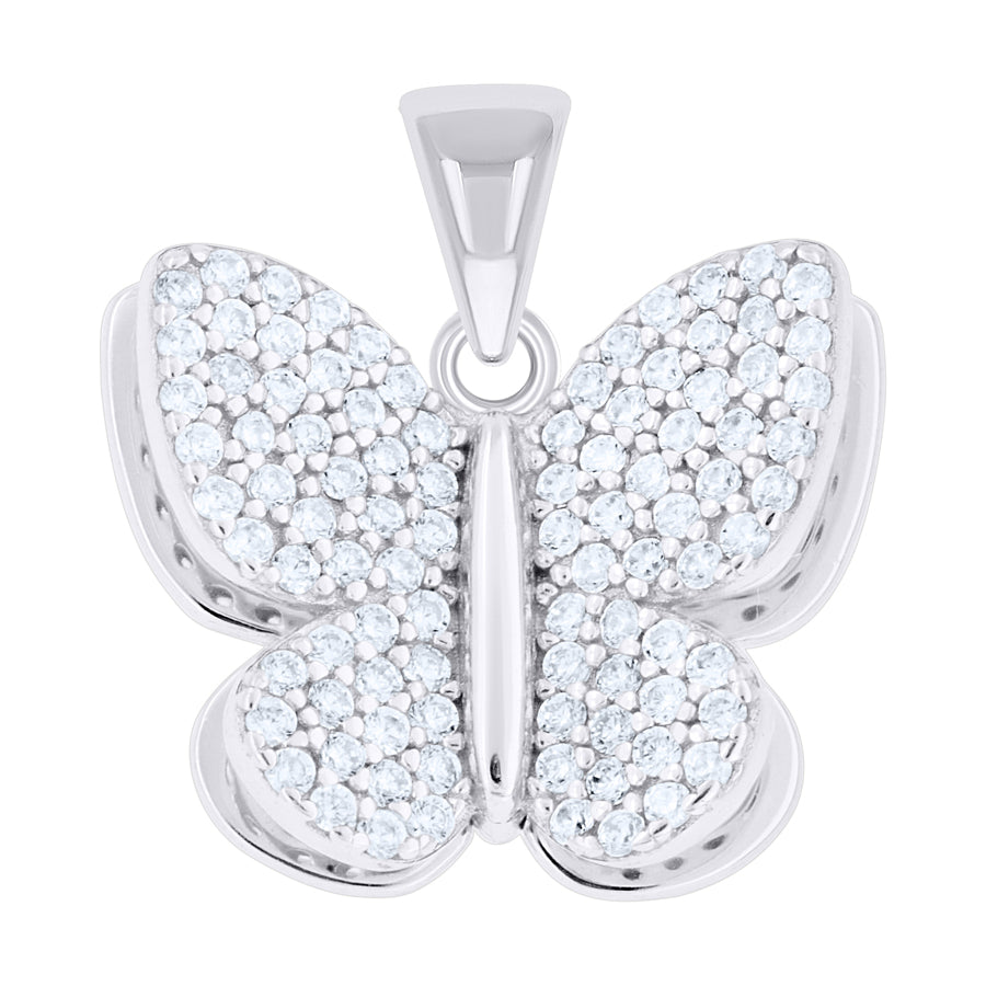 925 Sterling Silver Cz Pendant