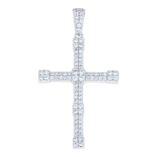 925 Sterling Silver Cz Pendant