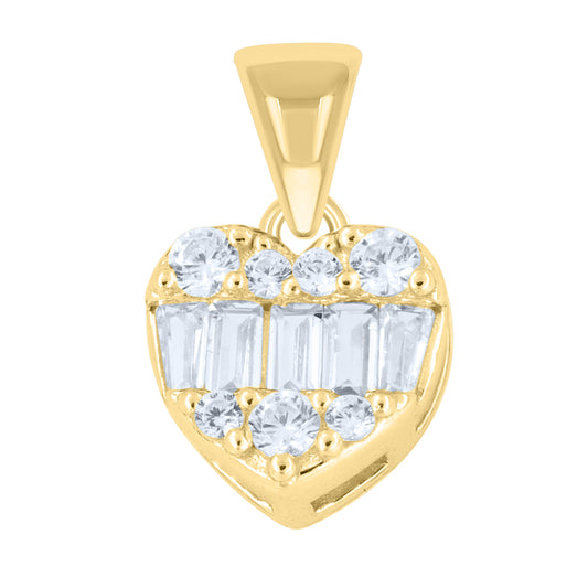 925 Sterling Silver Cz Pendant