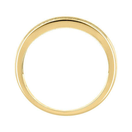 14Kt Gold Moissanite Ring S9