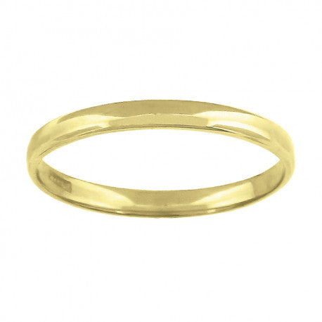 14Kt-Gold 2mm Regular Fit Wedding Band