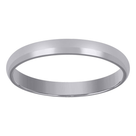 14Kt-Gold 3mm/W Com.Fit Wedding Band