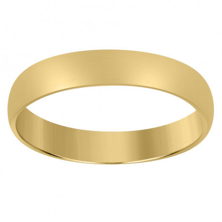 14Kt-Gold 4mm Regular Fit Wedding Band
