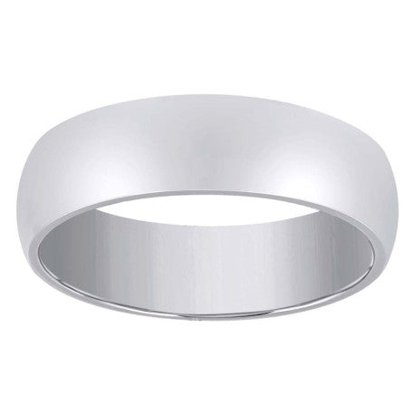 14Kt-Gold 6mm/W Com.Fit Wedding Band