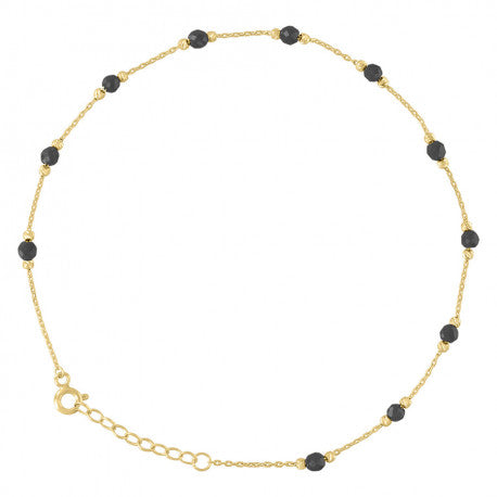 14Kt Gold Anklet 10"