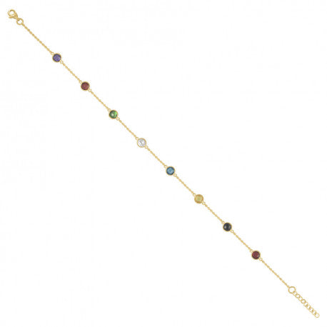 14kt Gold Anklet 10"