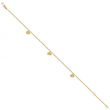 14Kt Gold Anklet