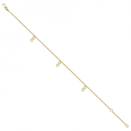 14Kt Gold Anklet