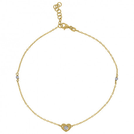 14Kt Gold Anklet