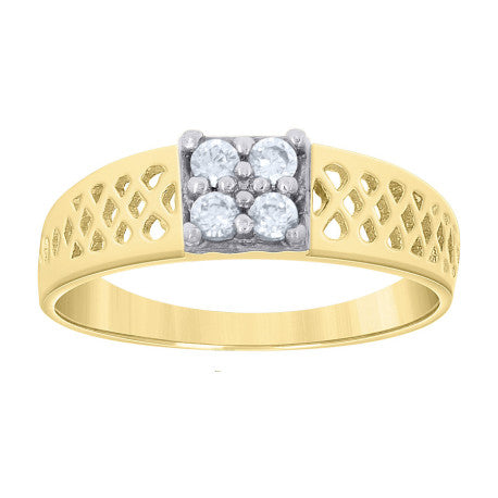 14Kt Gold Baby Ring