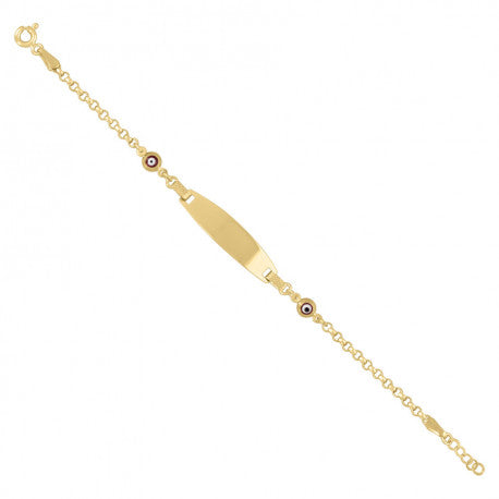 14kt Gold Bracelet 6"