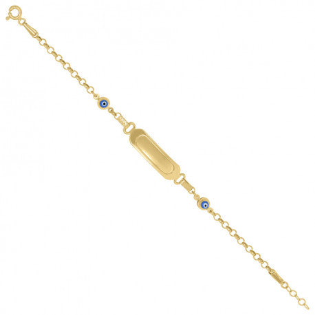 14Kt Gold Bracelet 6"