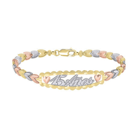 14Kt Gold Bracelet 7.5"