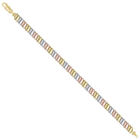14Kt Gold Bracelet 7.5"
