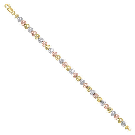14Kt Gold Bracelet 7.5"