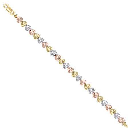 14Kt Gold Bracelet 7.5"