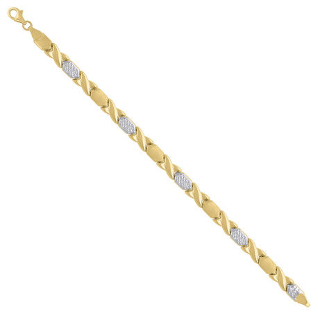 14Kt Gold Bracelet 7"