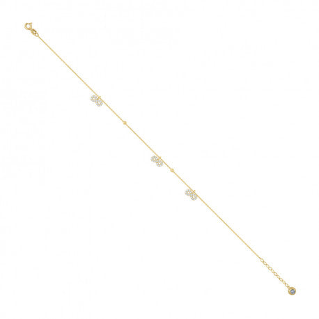 14Kt Gold Bracelet/Anklet 10"
