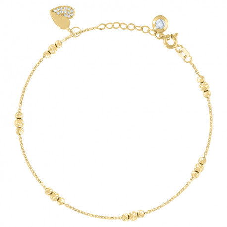 14Kt Gold Bracelet/Anklet 8"