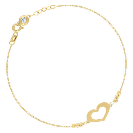 14Kt Gold Bracelet/Anklet 8"