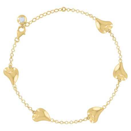 14Kt Gold Bracelet/Anklet 8"