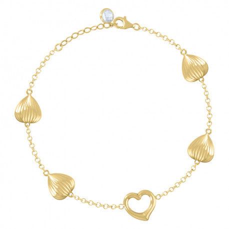 14Kt Gold Bracelet/Anklet 8"