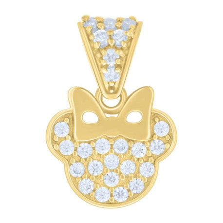 14Kt Gold Cz Pendant