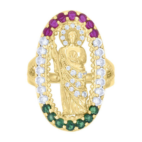 14Kt Gold Cz Ring